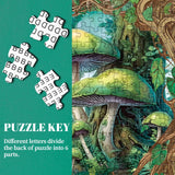 Ideabazar® Enchanted Fungi Jigsaw Puzzle 1000 Pieces