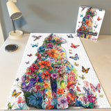 Butterfly Cat Jigsaw Puzzle 1000 Pieces