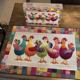 Patchwork Rooster Jigsaw Puzzle 1000 Pieces