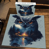Forest Owl Jigsaw Puzzle 1000 Pieces