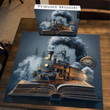Travel Book Jigsaw Puzzle 1000 Pieces