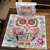 Glowing Owl Jigsaw Puzzle 1000 Pieces