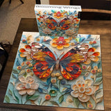 Blooming Wings Jigsaw Puzzle 1000 Pieces