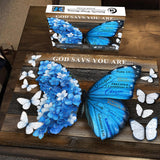 Butterfly Wings Blessing Jigsaw Puzzle 1000 Pieces