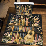 Wildflower Bookshelf Jigsaw Puzzle 1000 Pieces