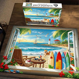 Colorful Coast Jigsaw Puzzle 1000 Pieces