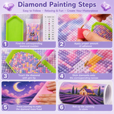 Floral Wings Diamond Painting Kit