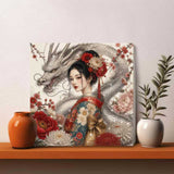 Dragon Maiden Diamond Painting Kit
