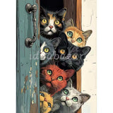 Curious Cat Diamond Painting Kit