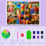 Tropical Sip Carnival Diamond Painting Kit
