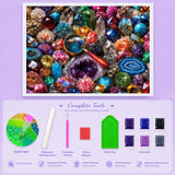 Gemstone Kaleidoscope Diamond Painting Kit