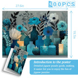 Indigo Whisper Jigsaw Puzzle 1000 Pieces