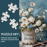 Simple Blessed Jigsaw Puzzle 1000 Pieces