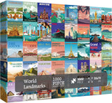 Ideabazar® World Landmarks Travel Jigsaw Puzzle 1000 Pieces