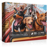 Ideabazar® Rollercoaster Dog Jigsaw Puzzle 1000 Pieces