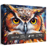 Art Owl Jigsaw Puzzle 1000 Pieces