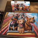 Ideabazar® Rollercoaster Dog Jigsaw Puzzle 1000 Pieces