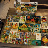 Ideabazar® Vintage Halloween Cards Jigsaw Puzzle 1000 Pieces