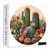 Ideabazar® Vintage Cactus Jigsaw Puzzle 1000 Pieces
