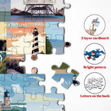 Ideabazar® American Lighthouse Jigsaw Puzzle 1000 Pieces