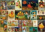 Ideabazar® Vintage Halloween Cards Jigsaw Puzzle 1000 Pieces