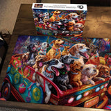 Ideabazar® Christmas Cat Jigsaw Puzzles 1000 Pieces