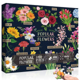 Ideabazar® The Most Popular Flower Jigsaw Puzzle 1000 Pieces