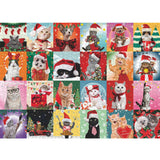 Ideabazar® Christmas Cat Jigsaw Puzzles 1000 Pieces