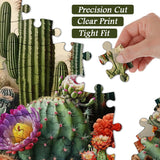 Ideabazar® Vintage Cactus Jigsaw Puzzle 1000 Pieces