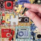 Ideabazar® Vintage Telephones Jigsaw Puzzle 1000 Pieces