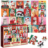 Ideabazar® Christmas Cat Jigsaw Puzzles 1000 Pieces