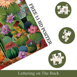 Cactus Flower Garden Jigsaw Puzzle 1000 Pieces