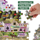 Ideabazar® Confection Street Jigsaw Puzzles 1000 Pieces